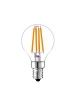 4 Watt LED Filament Lamp- G16 - Clear - 3000K Warm white- Candelabra base - 360 Deg. Beam Spread - 350 lumens 